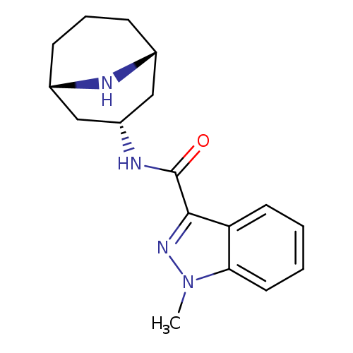 1H-Indazole-3-carboxamide, N-(3-endo)-9-azabicyclo[3.3.1]non-3-yl-1-methyl-