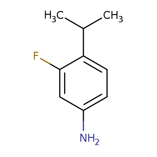 3-fluoro-4-(propan-2-yl)aniline