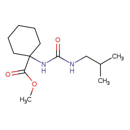 methyl 1-(3-isobutylureido)cyclohexanecarboxylate