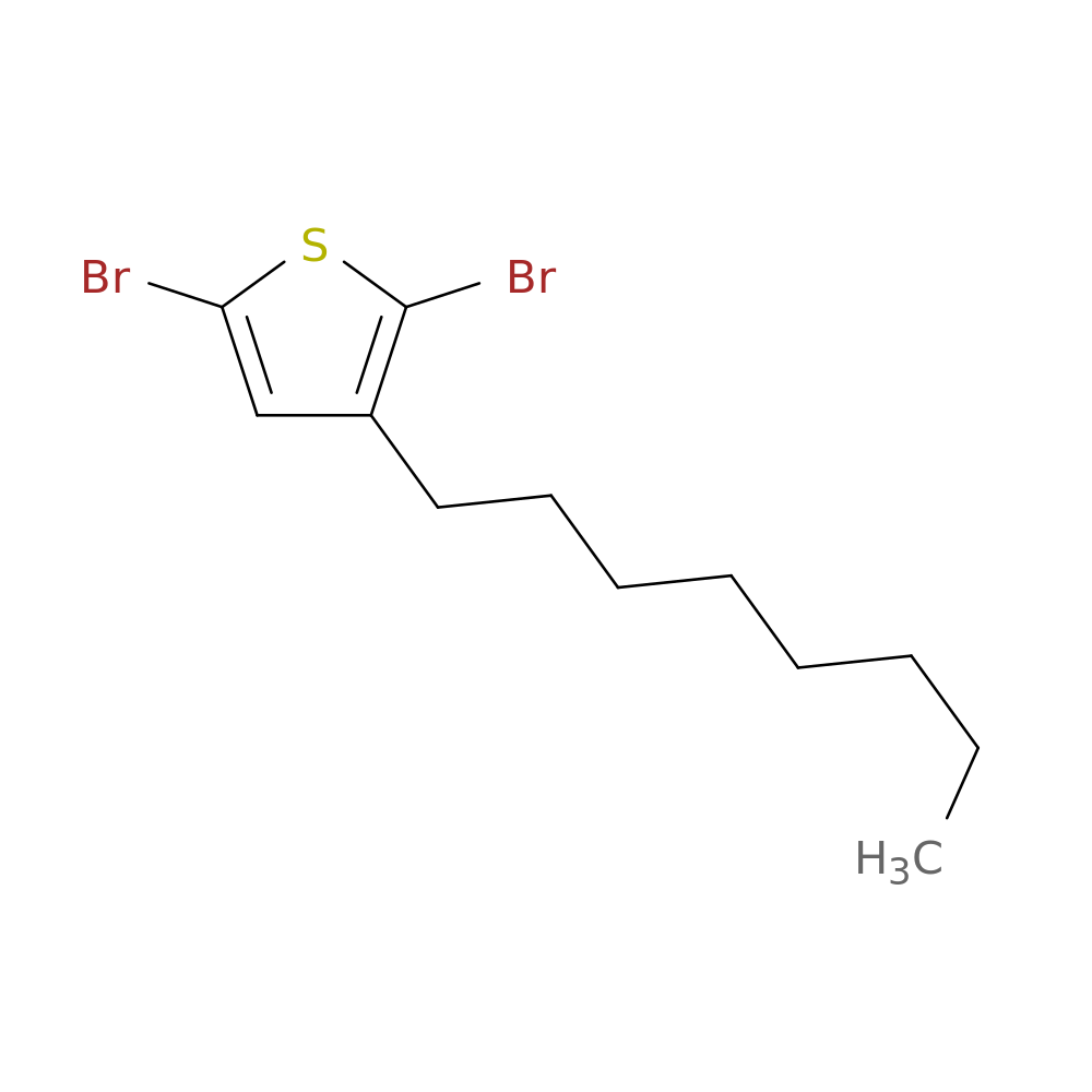 2,5-Dibromo-3-octylthiophene