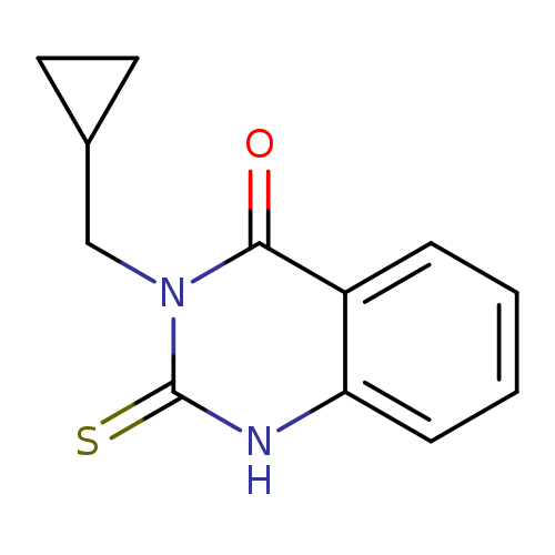 3-Cyclopropylmethyl-2-thioxo-2,3-dihydro-1H-quinazolin-4-one