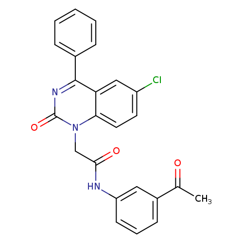 N-(3-acetylphenyl)-2-(6-chloro-2-oxo-4-phenyl-1,2-dihydroquinazolin-1-yl)acetamide