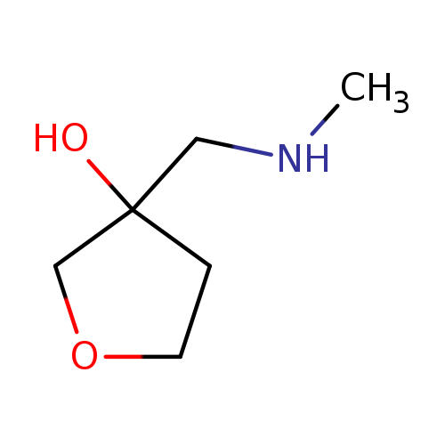 3-[(methylamino)methyl]oxolan-3-ol