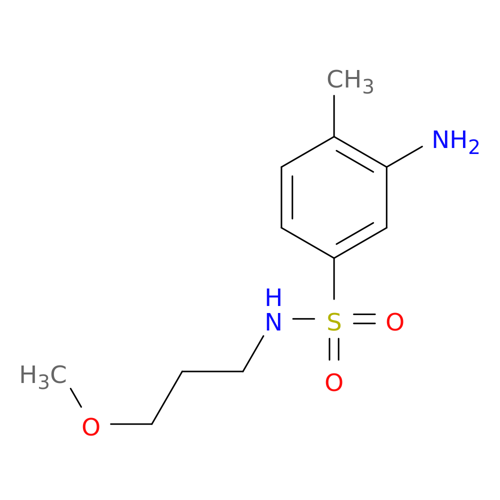 3-Amino-N-(3-methoxypropyl)-4-methylbenzenesulfonamide