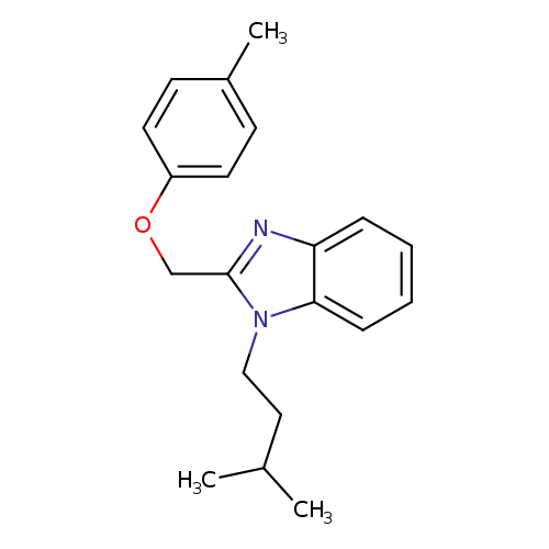 1-(3-methylbutyl)-2-[(4-methylphenoxy)methyl]-1H-1,3-benzodiazole