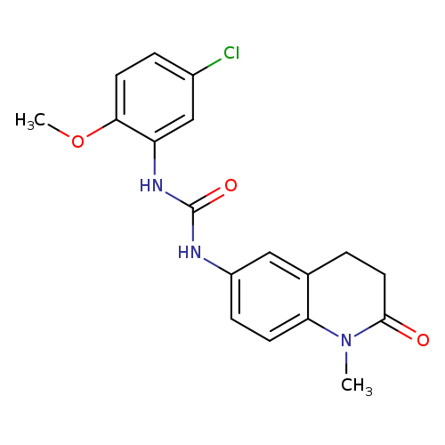 1-(5-chloro-2-methoxyphenyl)-3-(1-methyl-2-oxo-1,2,3,4-tetrahydroquinolin-6-yl)urea