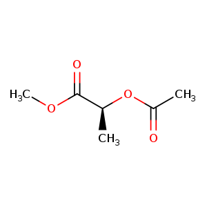 Propanoic acid, 2-(acetyloxy)-, methyl ester, (2S)-