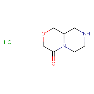 hexahydropyrazino[2,1-c][1,4]oxazin-4(3H)-one hydrochloride