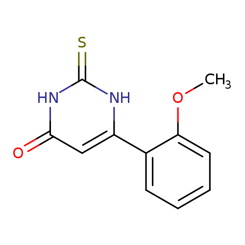 6-(2-METHOXYPHENYL)-2-THIOXO-2,3-DIHYDROPYRIMIDIN-4(1(H))-ONE