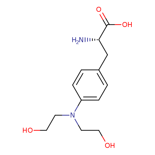 4-bis(2-hydroxyethyl)amino-L-phenylalanine