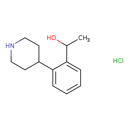 1-(2-(Piperidin-4-yl)phenyl)ethan-1-ol hydrochloride