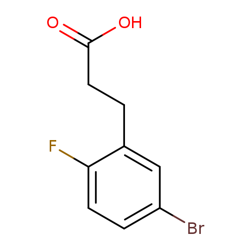 Benzenepropanoic acid, 5-bromo-2-fluoro-