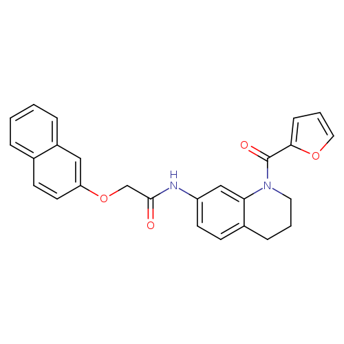 N-[1-(furan-2-carbonyl)-1,2,3,4-tetrahydroquinolin-7-yl]-2-(naphthalen-2-yloxy)acetamide