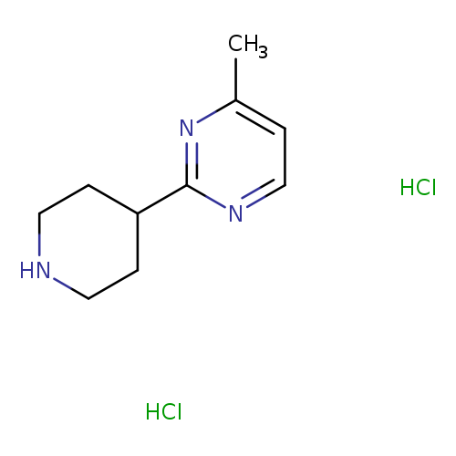 4-Methyl-2-(piperidin-4-yl)pyrimidine dihydrochloride