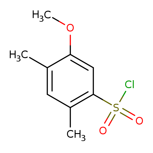 5-Methoxy-2,4-dimethylbenzene-1-sulfonyl chloride