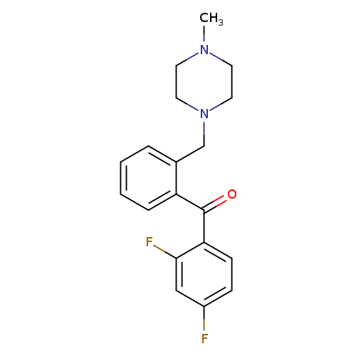 2,4-DIFLUORO-2'-(4-METHYLPIPERAZIN-1-YLMETHYL)BENZOPHENONE