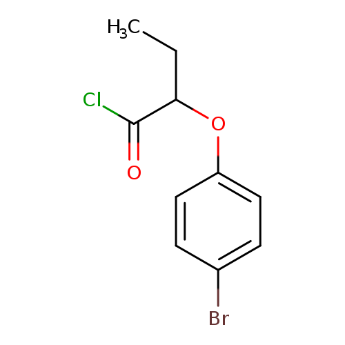 2-(4-Bromophenoxy)butanoyl chloride