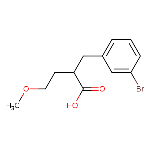 2-[(3-bromophenyl)methyl]-4-methoxybutanoic acid