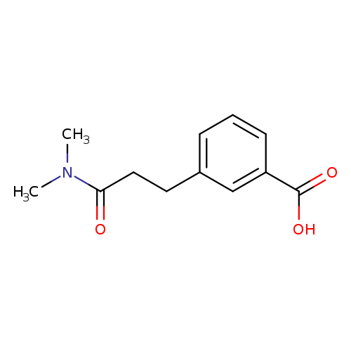 3-(3-(Dimethylamino)-3-oxopropyl)benzoic acid