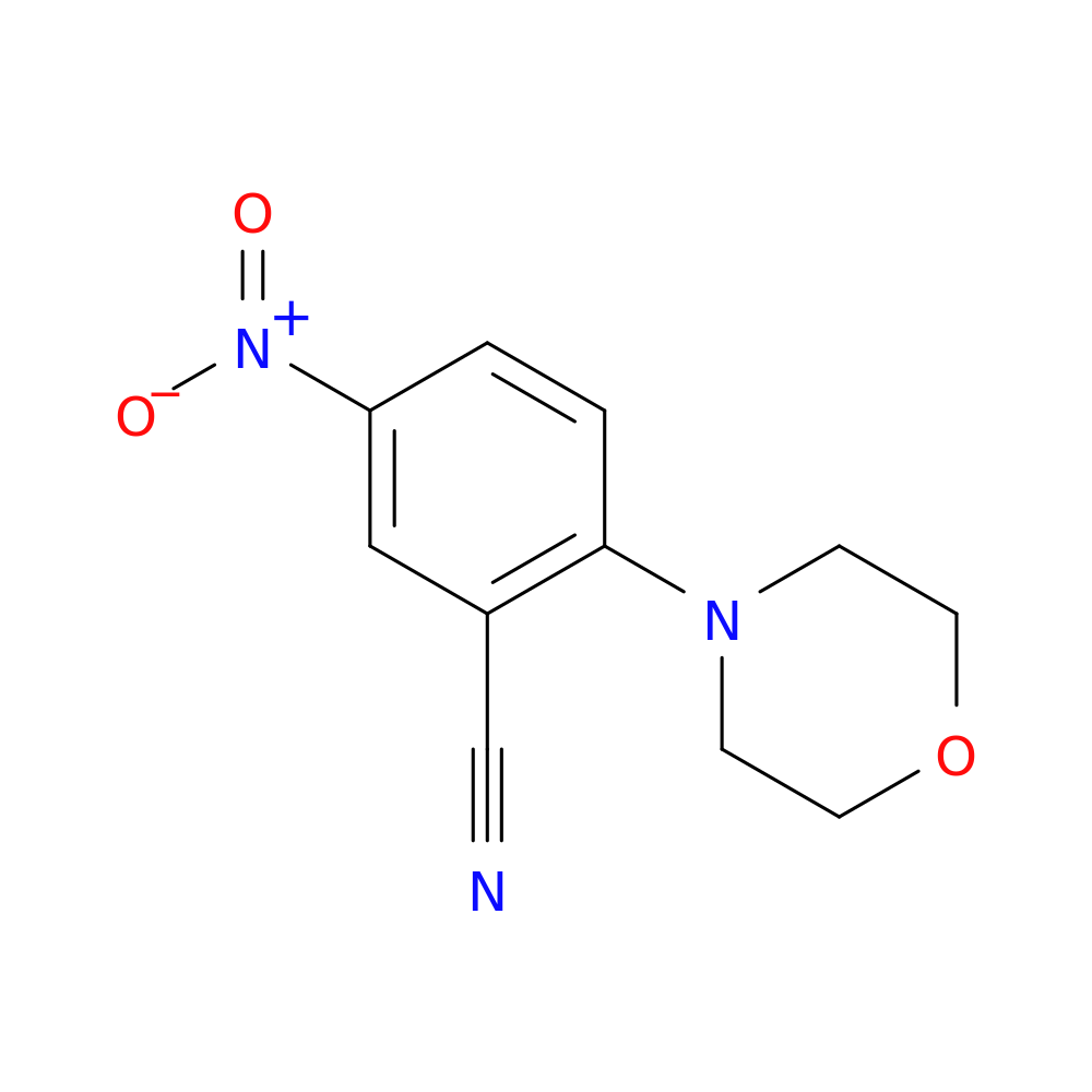 2-Morpholino-5-nitrobenzonitrile
