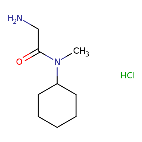 2-Amino-N-cyclohexyl-N-methylacetamide hydrochloride