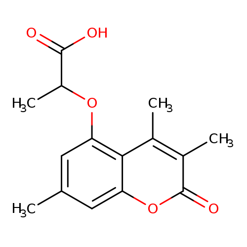 2-[(3,4,7-Trimethyl-2-oxo-2h-chromen-5-yl)oxy]propanoic acid