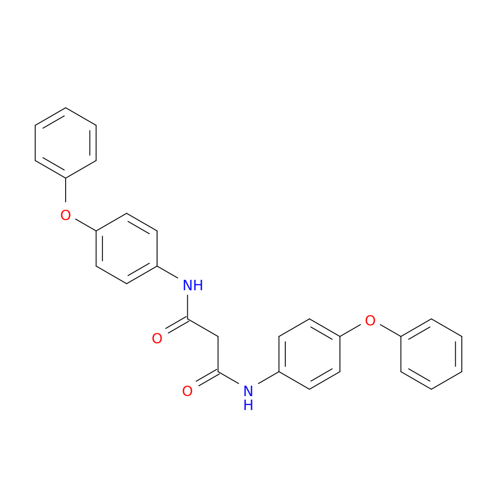 N,N'-bis(4-phenoxyphenyl)propanediamide