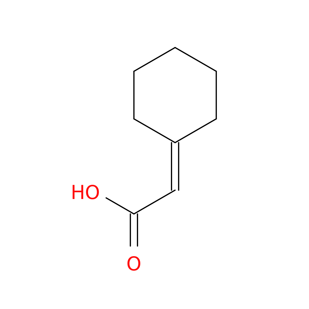 2-Cyclohexylideneacetic acid