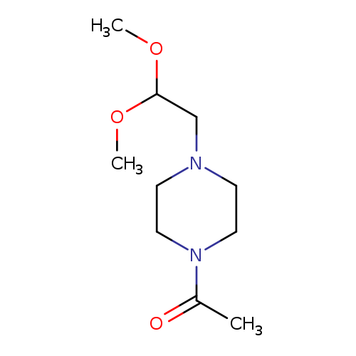 1-[4-(2,2-dimethoxyethyl)piperazin-1-yl]ethan-1-one