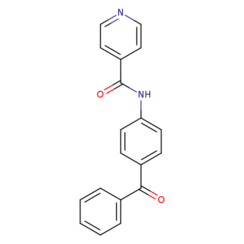 N-(4-benzoylphenyl)isonicotinamide