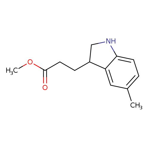 methyl3-(5-methyl-2,3-dihydro-1H-indol-3-yl)propanoate