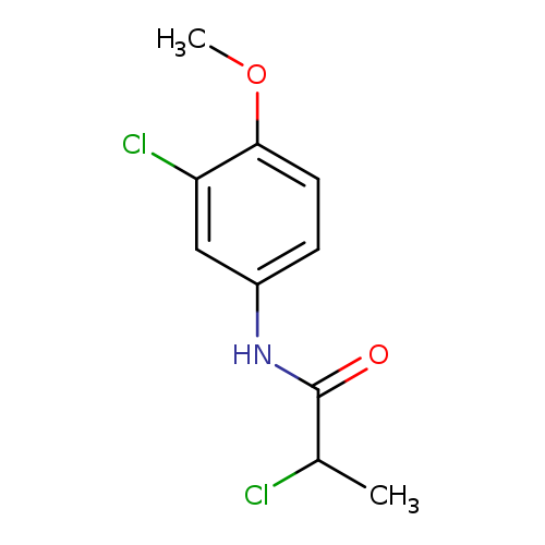 2-Chloro-n-(3-chloro-4-methoxyphenyl)propanamide