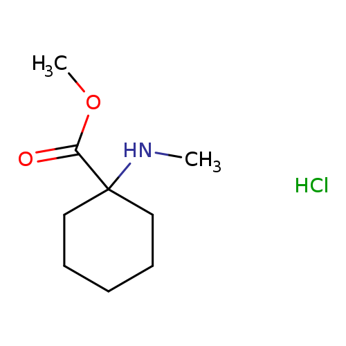 methyl1-(methylamino)cyclohexane-1-carboxylatehydrochloride