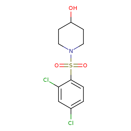 4-Piperidinol, 1-[(2,4-dichlorophenyl)sulfonyl]-