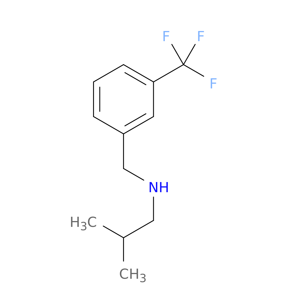 (2-Methylpropyl)({[3-(trifluoromethyl)phenyl]methyl})amine