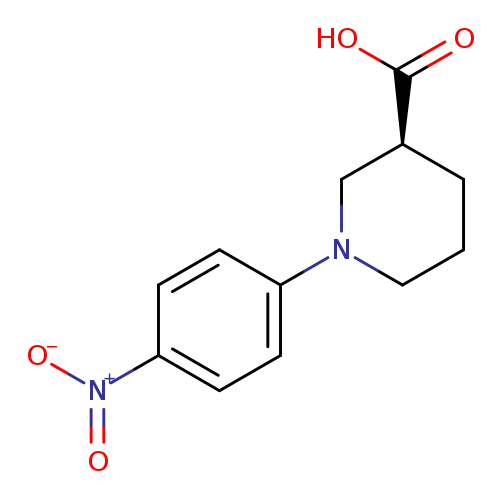 (S)-1-(4-nitrophenyl)piperidine-3-carboxylic acid