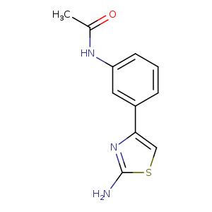 N-[3-(2-Aminothiazol-4-yl)phenyl]acetamide