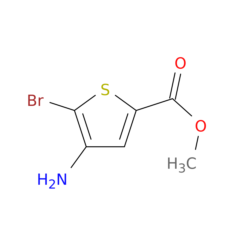 Methyl 4-amino-5-bromothiophene-2-carboxylat