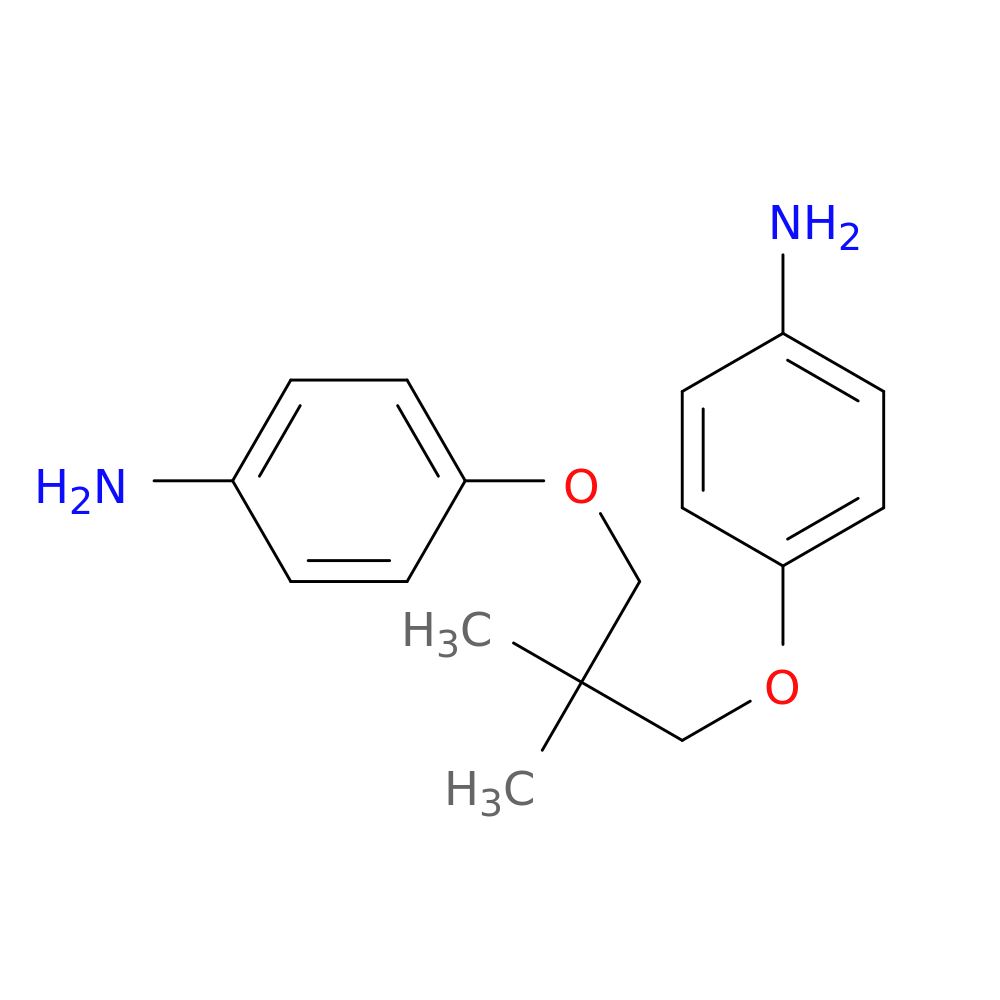 4,4'-((2,2-Dimethylpropane-1,3-diyl)bis(oxy))dianiline