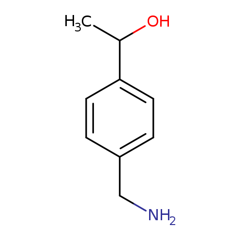 1-[4-(aminomethyl)phenyl]ethan-1-ol