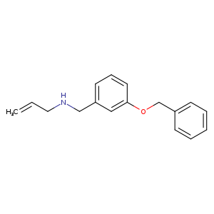 {[3-(benzyloxy)phenyl]methyl}(prop-2-en-1-yl)amine
