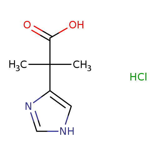 2-(1H-imidazol-4-yl)-2-methylpropanoic acid hydrochloride