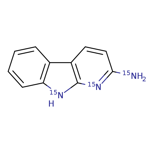 2-Amino-9H-pyrido[2,3-β]indole-15N3