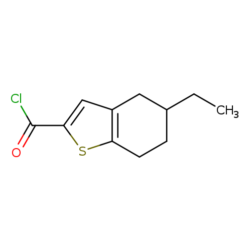 5-Ethyl-4,5,6,7-tetrahydro-1-benzothiophene-2-carbonyl chloride
