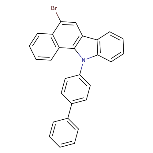 11-([1,1-biphenyl]-4-yl)-5-bromo-11H-benzo[a]carbazole