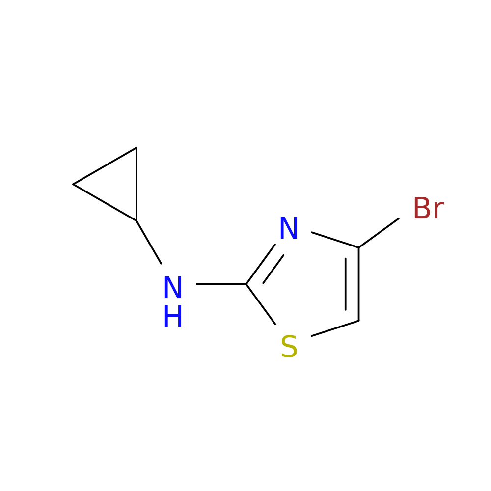 4-Bromo-N-cyclopropylthiazol-2-amine