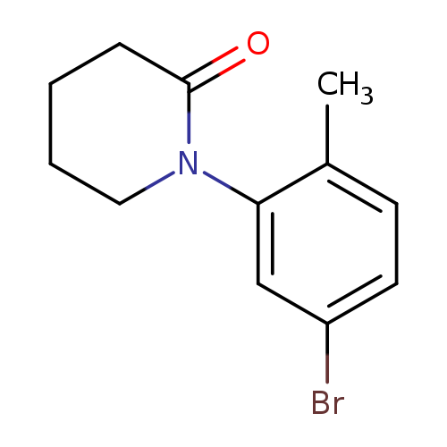 1-(5-Bromo-2-methylphenyl)piperidin-2-one