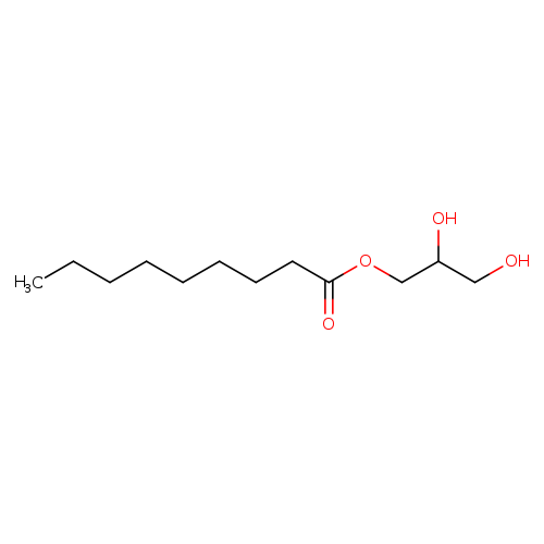 Nonanoic acid, 2,3-dihydroxypropyl ester