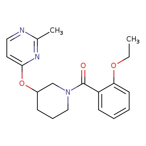 4-{[1-(2-ethoxybenzoyl)piperidin-3-yl]oxy}-2-methylpyrimidine