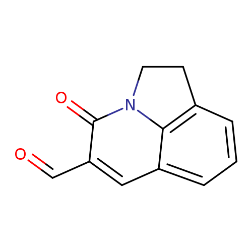 4-Oxo-1,2-dihydro-4h-pyrrolo[3,2,1-ij]quinoline-5-carbaldehyde